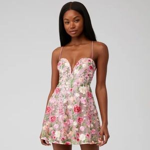 For Love & Lemons Luna mini dress